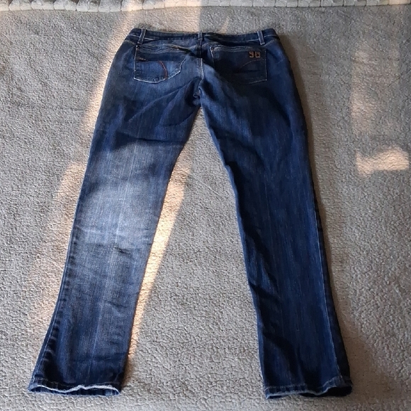 Joe's Jeans Indigo Straight Leg Women's Jeans - Picture 5 of 6